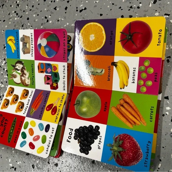 Colorful First 100 Words and Numbers Book set - Picture 4 of 4